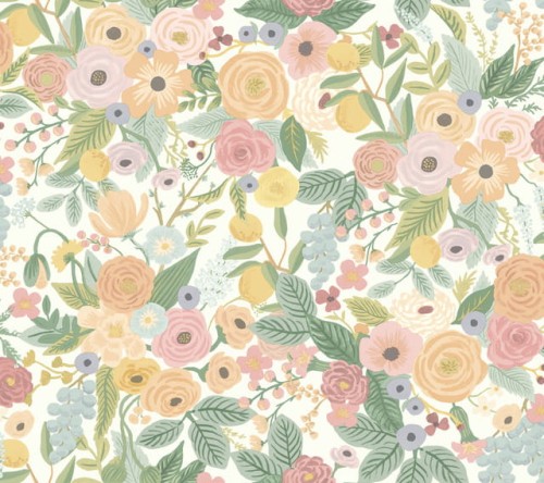 Tapeta Kwiaty York Wallcoverings RI5118 Garden Party Rifle Paper Co.