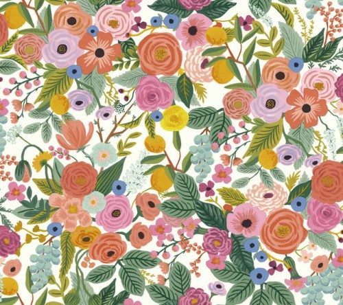 Tapeta Kwiaty York Wallcoverings RI5119 Garden Party Rifle Paper Co.