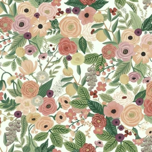 Tapeta Kwiaty York Wallcoverings RI5122 Garden Party Rifle Paper Co.