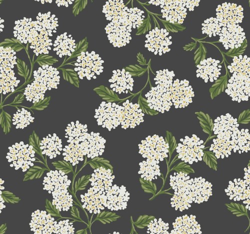 Tapeta Kwiaty Hortensji York Wallcoverings RI5146 Hydrangea Rifle Paper Co.