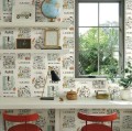 Tapeta Mapa Miasta York Wallcoverings RI5162 City Maps Rifle Paper Co.