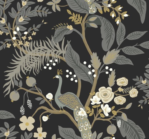 Tapeta Pawie I Drzewa York Wallcoverings RI5170 Peacock Rifle Paper Co.
