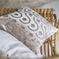 1 szt / 24H Poduszka welur jedwab Designers Guild Kudde LATTICINO - NATURAL CCDG0622