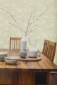 Tapeta w liście York Wallcoverings AF6510 Persimmon Leaf Tea Garden