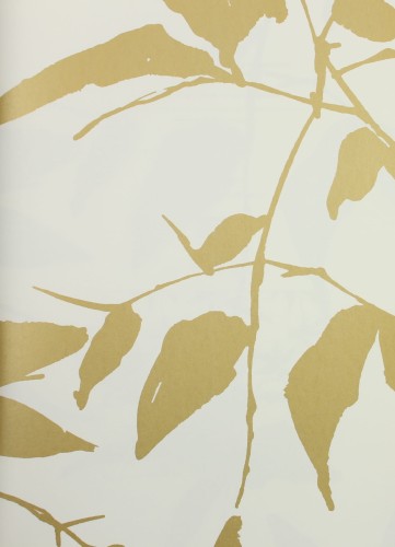 Tapeta w liście York Wallcoverings AF6511 Persimmon Leaf Tea Garden