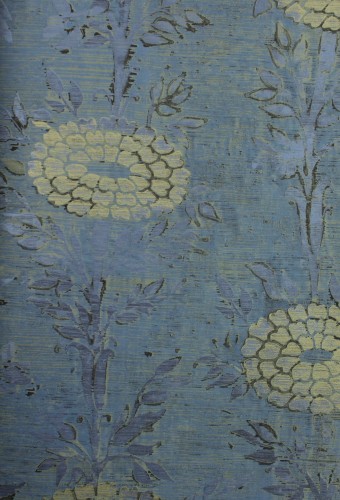 Tapeta w kwiaty vintage York Wallcoverings AF6520 French Marigold Tea Garden