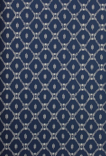 Tapeta retro York Wallcoverings AF6528 Fretwork Tea Garden