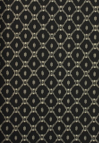 Tapeta retro York Wallcoverings AF6529 Fretwork Tea Garden