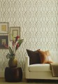 Tapeta orientalna kratownica York Wallcoverings AF6557 Oriental Lattice Tea Garden