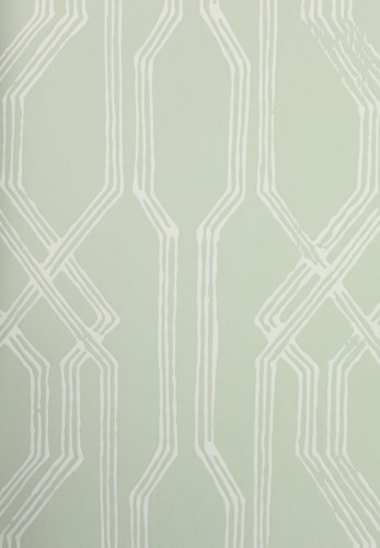 Tapeta orientalna kratownica York Wallcoverings AF6559 Oriental Lattice Tea Garden