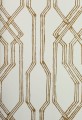 Tapeta orientalna kratownica York Wallcoverings AF6560 Oriental Lattice Tea Garden