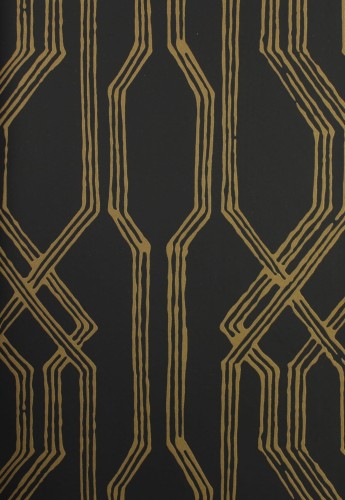 Tapeta orientalna kratownica York Wallcoverings AF6562 Oriental Lattice Tea Garden