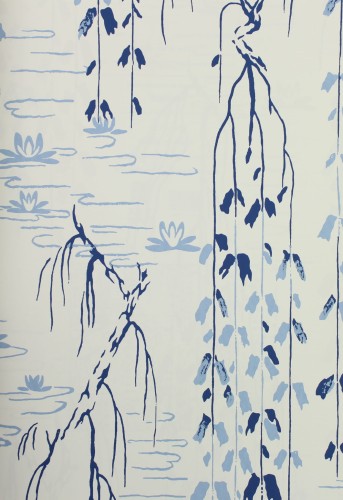 Tapeta roślinna York Wallcoverings AF6582 Willow Branches Tea Garden
