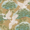 Tapeta York Wallcoverings AF6594 Sprig and Heron Tea Garden