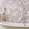 Tapeta Roślinna Morris & Co. 216553 Pure Bachelors Button Pure Morris North Wallpapers