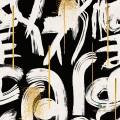 Tapeta Mind the Gap WP20331 Gestural Abstraction Anthracite