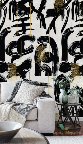 Tapeta Mind the Gap WP20332 Gestural Abstraction