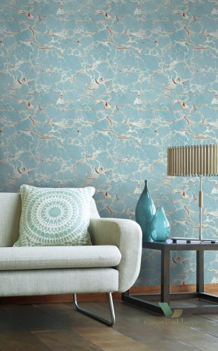 Tapeta Mind the Gap WP20337 Marbled Topaz