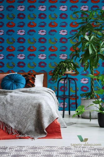 Tapeta Mind the Gap WP20379 Neon Kiss Blue