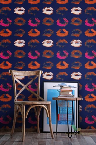 Tapeta Mind the Gap WP20380 Neon Kiss Indigo