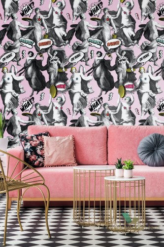 Tapeta Mind the Gap WP20385 Watch Out! Pink