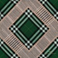 Tapeta Mind the Gap WP20389 Checkered Patchwork British Green
