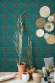 Tapeta Mind the Gap WP20408 Hindu Bloom Topaz