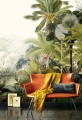 Mural dżungla Khroma DG2DIS1013 Discover Oasis Wall Designs II