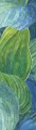 Mural liście Khroma DG2HOS1013 Hosta Aqua Wall Designs II