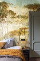 Mural zamglone drzewa Khroma DG2HYM1021 Hymn Savanna Wall Designs II