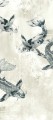 Mural ryby Koi Khroma DG2PON1022 Pond Ink Wall Designs II