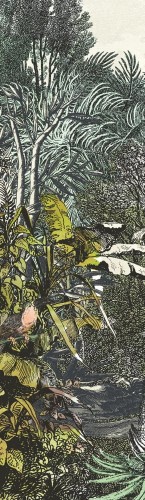 Mural dżungla Khroma DG2SAF1016 Safari Pampas Wall Designs II