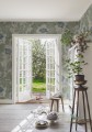 Fototapeta Sandberg 660-38 Poppy Garden-green Lofstad