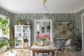 Fototapeta Sandberg 660-38 Poppy Garden-green Lofstad