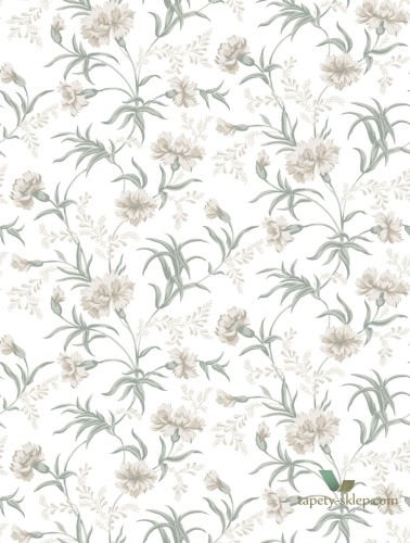 Tapeta Sandberg 832-01 Emilie Spring-green Lofstad