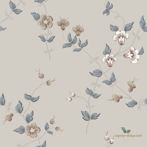 Tapeta Sandberg 834-36 Maria Indigo-blue Lofstad