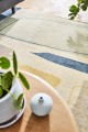 Drukowany dywan w geometryczne wzory - COMPOSITION PAPAYA 23706