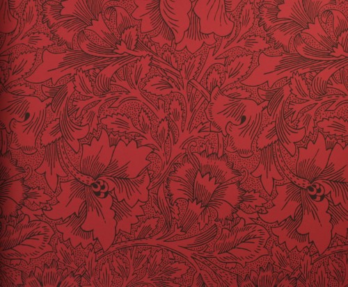 Tapeta Kwiaty Maku Morris & Co. 216956 Poppy The Queen Square Collection