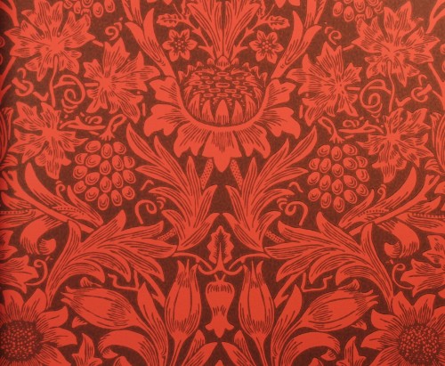 Tapeta Kwiaty Słonecznika Morris & Co. 216960 Sunflower The Queen Square Collection