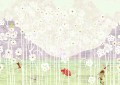 Mural Orientalny Elitis TP28001 Les Pays Lointains Soleil Levant