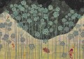 Mural Orientalny Elitis TP28004 Les Pays Lointains Soleil Levant