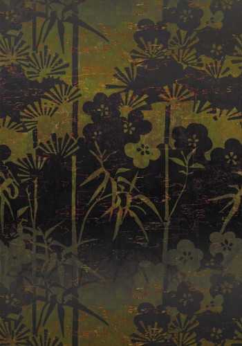 Tapeta Drzewa I Kwiaty Elitis TP29202 La Montagne Sacrée Soleil Levant