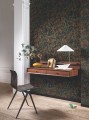 Tapeta w Kwiaty Vintage Casamance 75111528 Dahlia Ete Indien