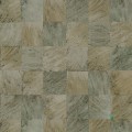Tapeta imitująca drewnianą mozaikę Casamance 75173368 Abale Karabane
