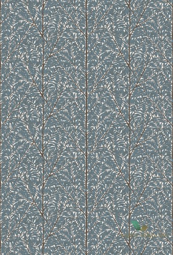 Mural Boras 1957 Viola Garden Korgpil Scandinavian Designers III