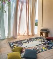Drukowany Dywan w Kwiaty Estival Fresco 8447