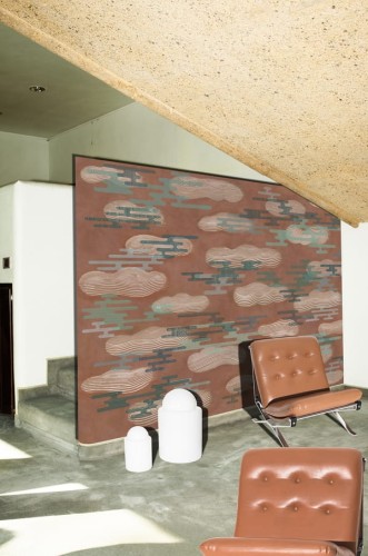 Tapeta Wall&Deco WDNU2101 Nuages De Deux Mondes Contemporary 2021