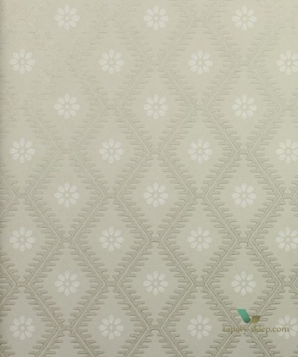 Tapeta stylowa kratownica Sanderson 216874 Witney Daisy Littlemore