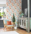 Tapeta Roślinna Casadeco BOTA85917396 Echeveria Botanica