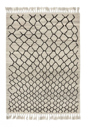 Wełniany dywan z frędzlami Arabiska Hexacon 63501 Brink & Campman